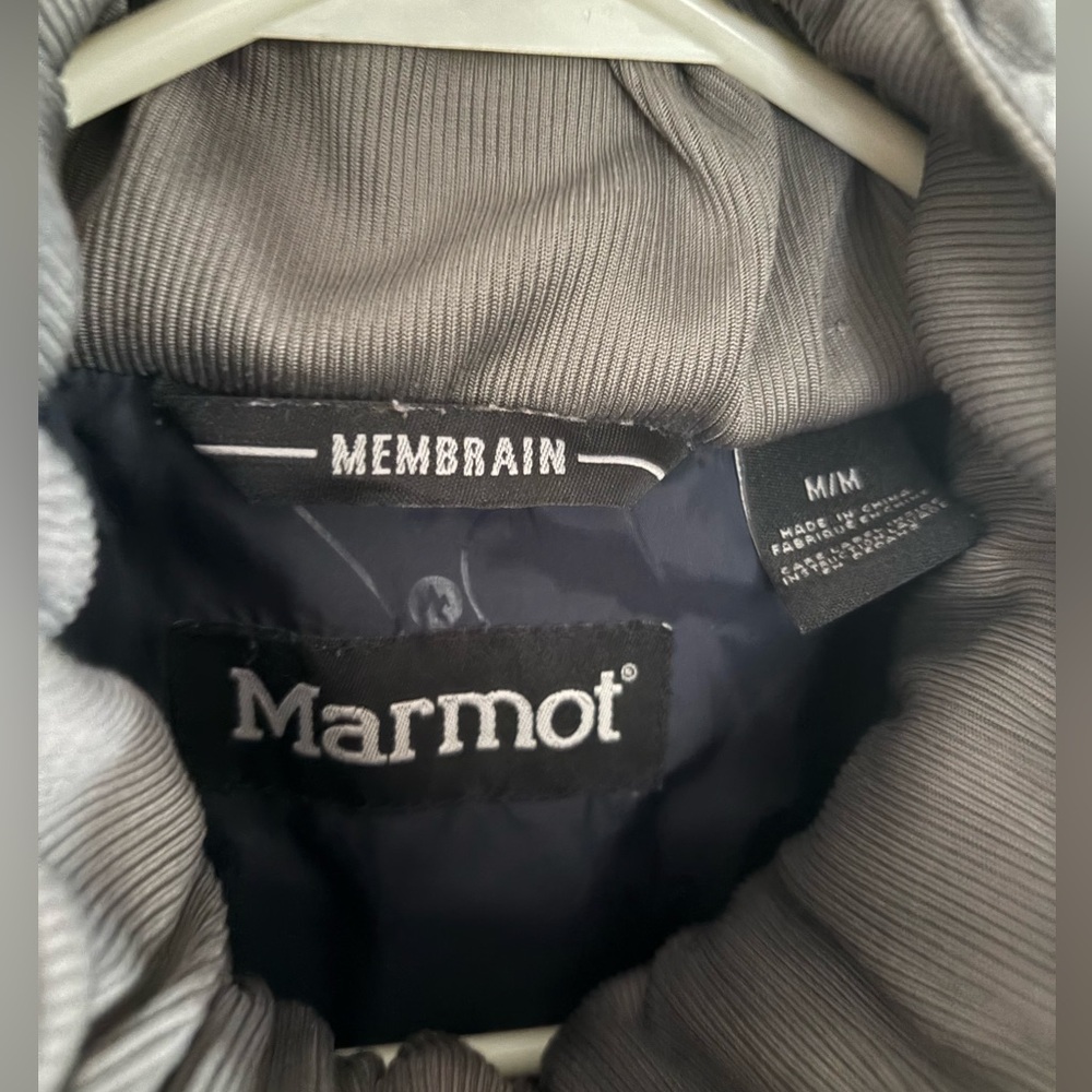 Marmot Women's Gray Rain/ waterproof Membrain utility jacket - Picture 3 of 13